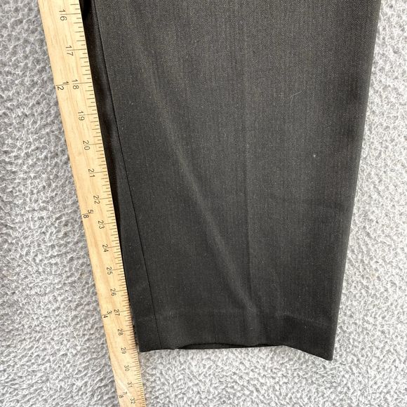 Ralph Lauren Dress Pants Adult 34x30 Grey Classic Blue Label Trouser Preppy Mens - Picture 5 of 13